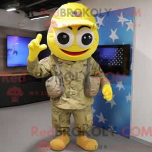 Mascot karakter van een...