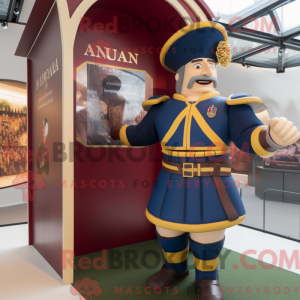 Mascottefiguur van een...