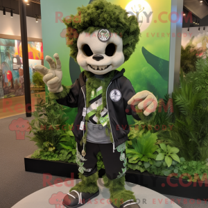 Postava maskota Olive Skull...