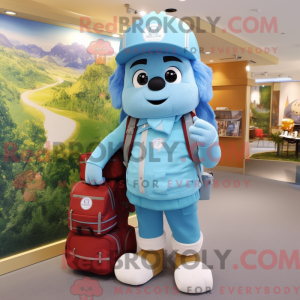 Mascot character of a Sky...