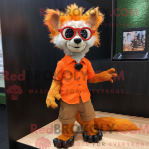 Mascot karakter van een...