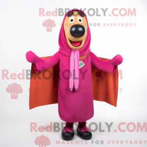 Postava maskota purpurového...