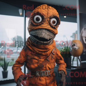Mascot karakter van een...