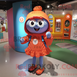 Mascot character of a...