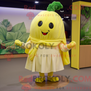 Mascot character of a Lemon...
