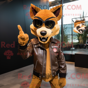 Mascottekarakter van een...