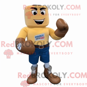 Personnage mascotte d un...
