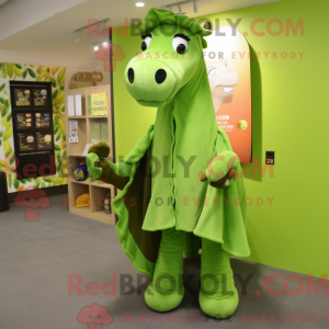 Mascot character of a Lime...