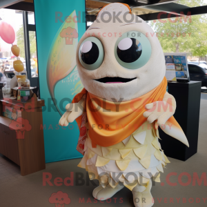 Mascottekarakter van een...