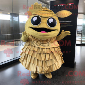 Mascot character of a Gold...