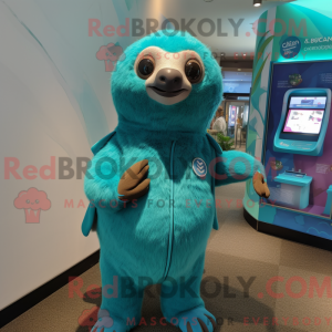 Mascot karakter van een...