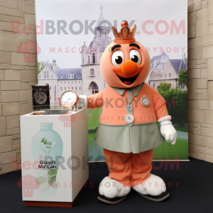 Peach Irish Castle mascotte...
