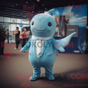 Mascot character of a Sky...
