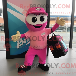 Mascottekarakter van een...