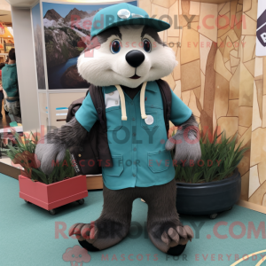 Mascot karakter van een...