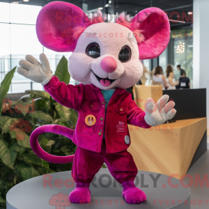 Mascot character of a...