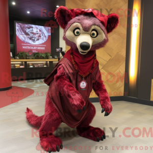 Mascot character of a...