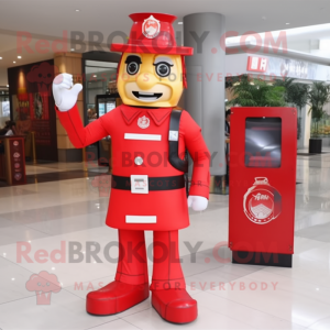  Fire Fighter maskot...