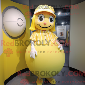 Mascottekarakter van een...
