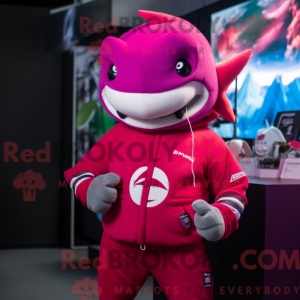 Mascot character of a...