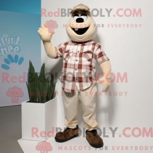 Mascottekarakter van een...