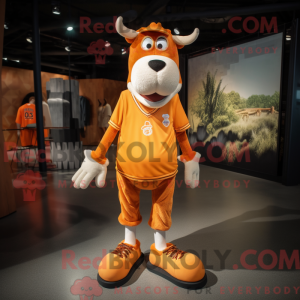 Mascot character of a...