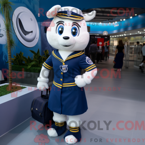Maskottchen einer Navy...