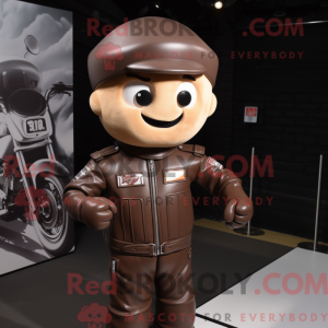 Mascot karakter van een...