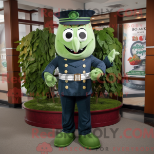 Mascot karakter van een...