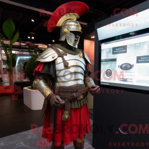 Mascot character of a Roman...