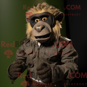 Mascottefiguur van een...