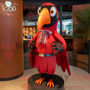 Mascottekarakter van een...