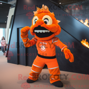 Personnage mascotte d un...