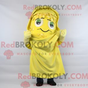 Mascot character of a Lemon...