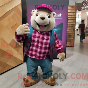 Personnage mascotte d un...