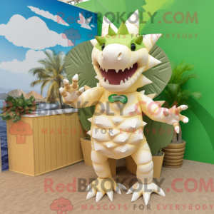 Mascot character of a Cream...