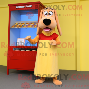 Mascot character of a Hot...
