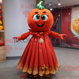 Postava maskota Rust Tomato...