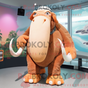 Mascottefiguur van een...