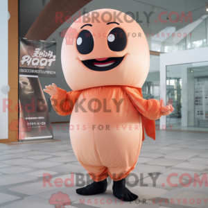 Mascottekarakter van een...
