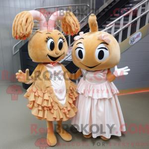 Postava maskota Tan Shrimp...