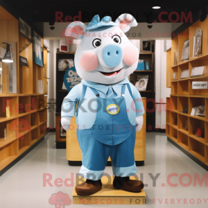 Mascot karakter van een...