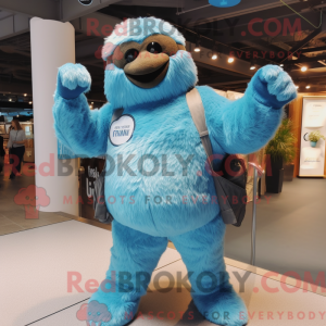 Personnage mascotte d un...