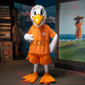 Mascottefiguur van een...