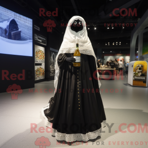 Mascot character of a Black...