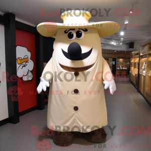 Personagem de máscara de um...
