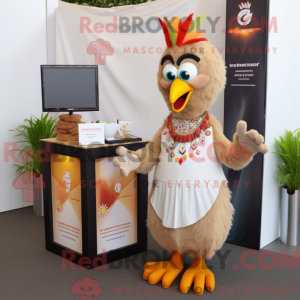 Personnage mascotte d un...
