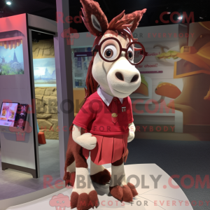 Personaggio mascotte asino...