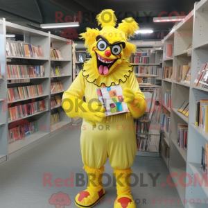 Mascot character of a...
