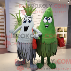 Postava maskota stříbrného...